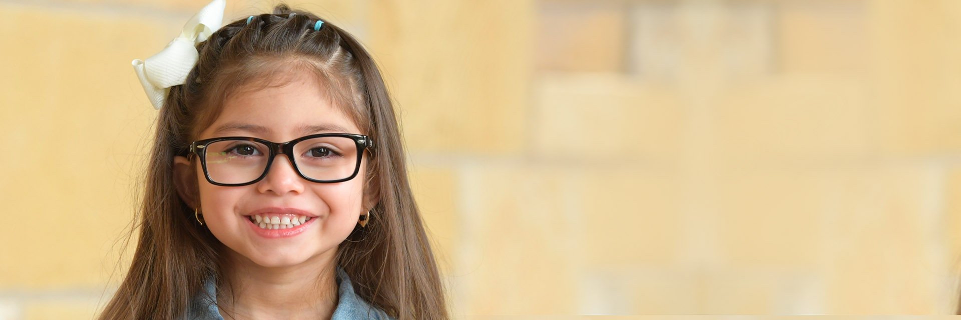 Child patient smiling