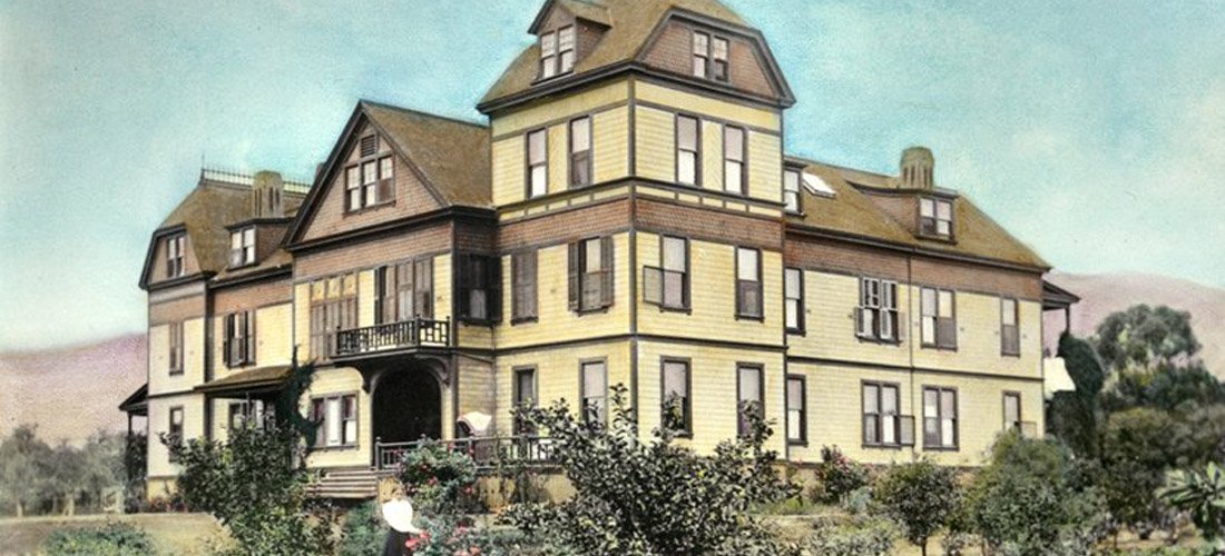 Santa Barbara Cottage Hospital Circa 1888