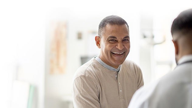 A male patient used mychart to schedule a CT screening