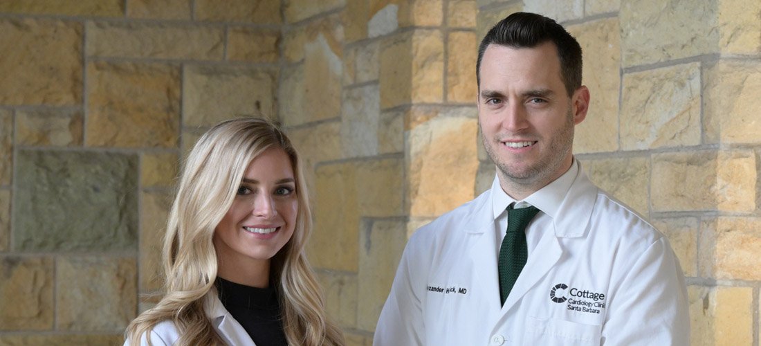 Cottage Heart Failure Care Clinic providers - Dr. Alexander Hardwick and Holly Romine, MSN