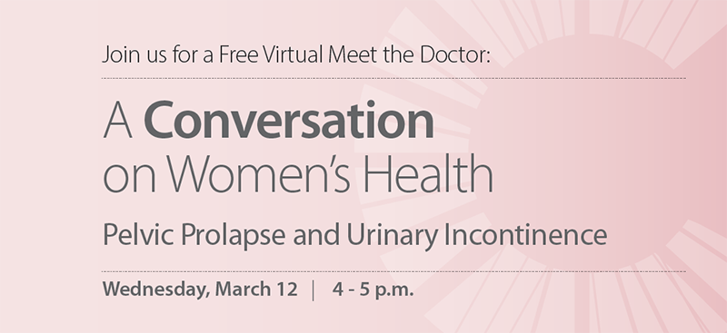 Banner with text that reads, "Join Us for a Free Virtual Meet the Doctor"