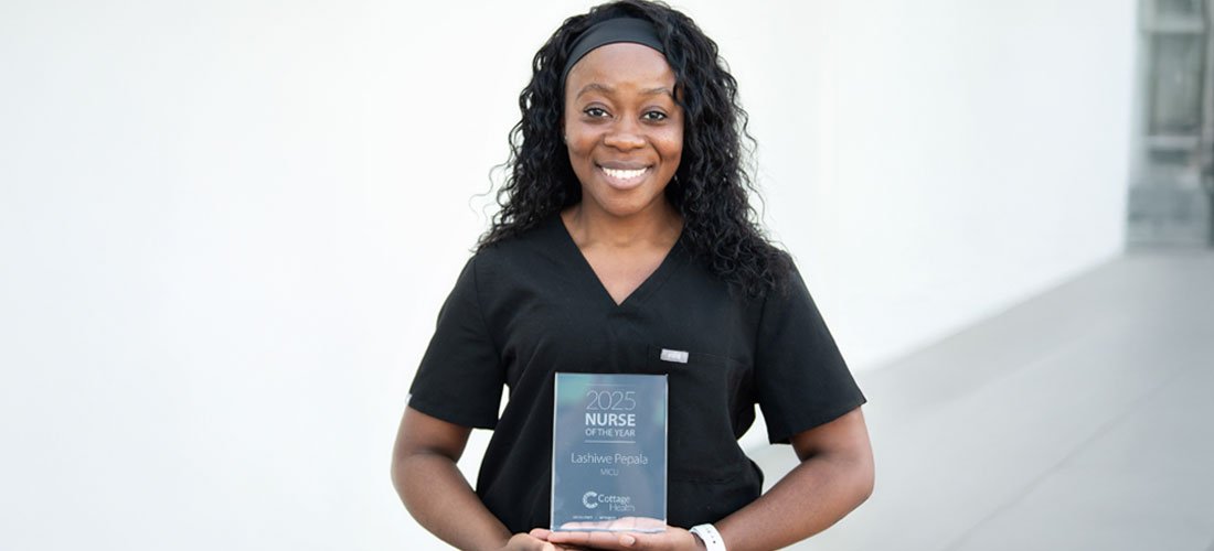 2025 Cottage Nurse of the Year Lashiwe Papala