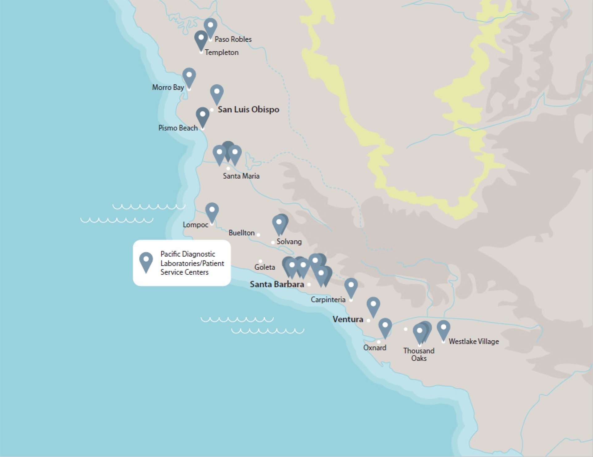 Pacific Diagnostic Locations
