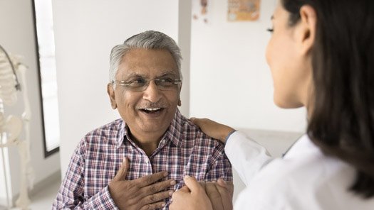 a provider speaking with a provider