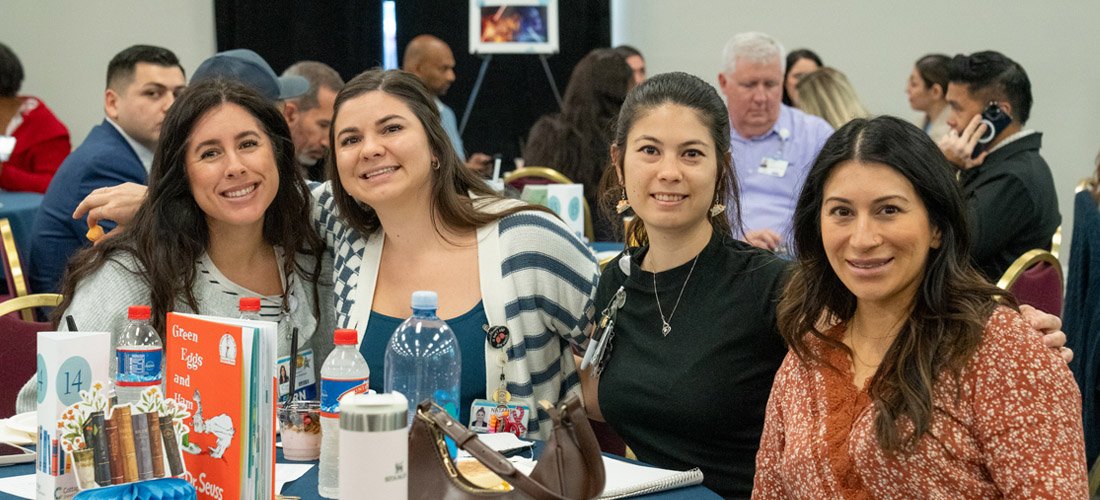 Cottage employees at a C3 event
