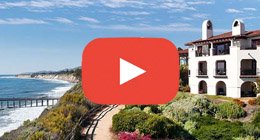 Bacara Resort with play button for video