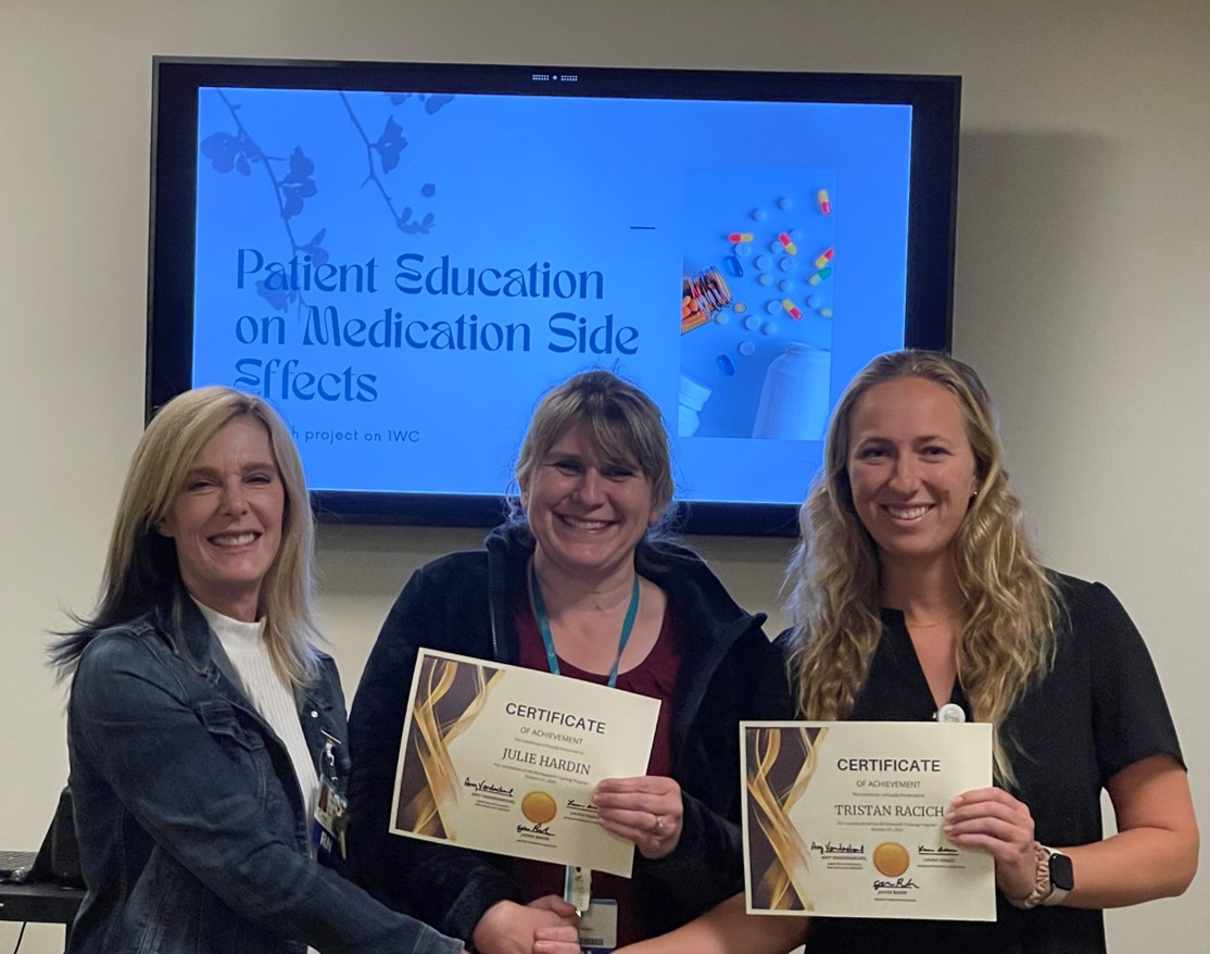 Left to Right: Amy VandenHeuvel, Julie Hardin, and Tristan Racich
